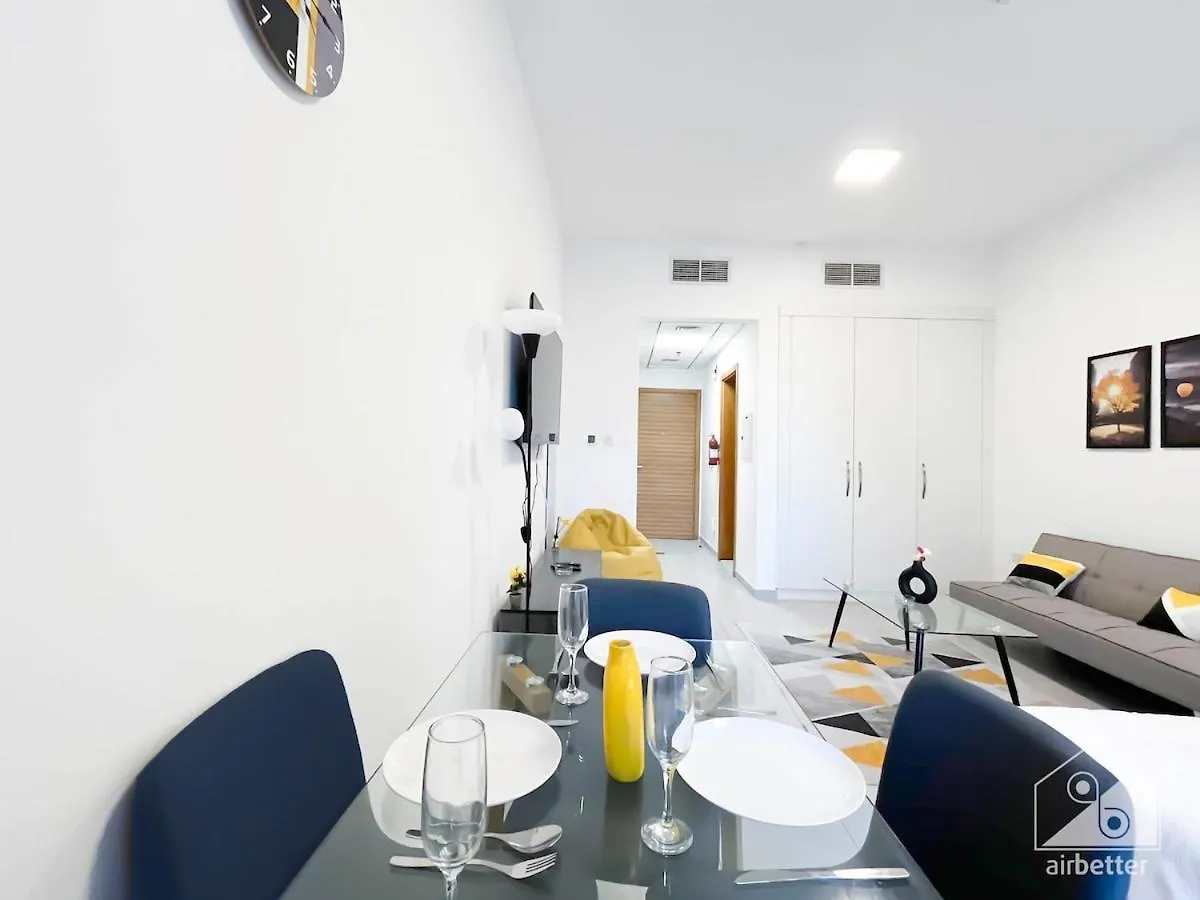 Garden View Studio Comfort At Sherena Residence Дубай