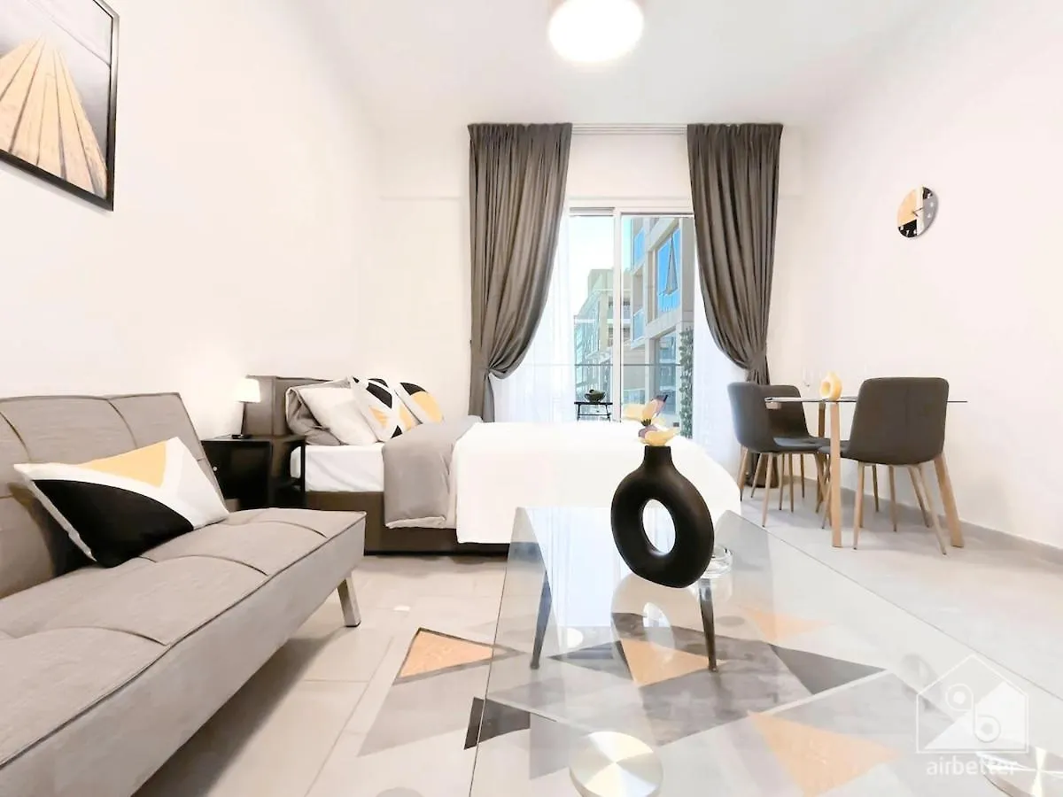 Garden View Studio Comfort At Sherena Residence Дубай ОАЭ