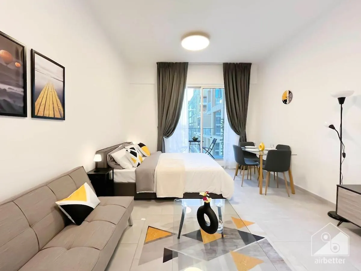 Апартаменты Garden View Studio Comfort At Sherena Residence Дубай ОАЭ